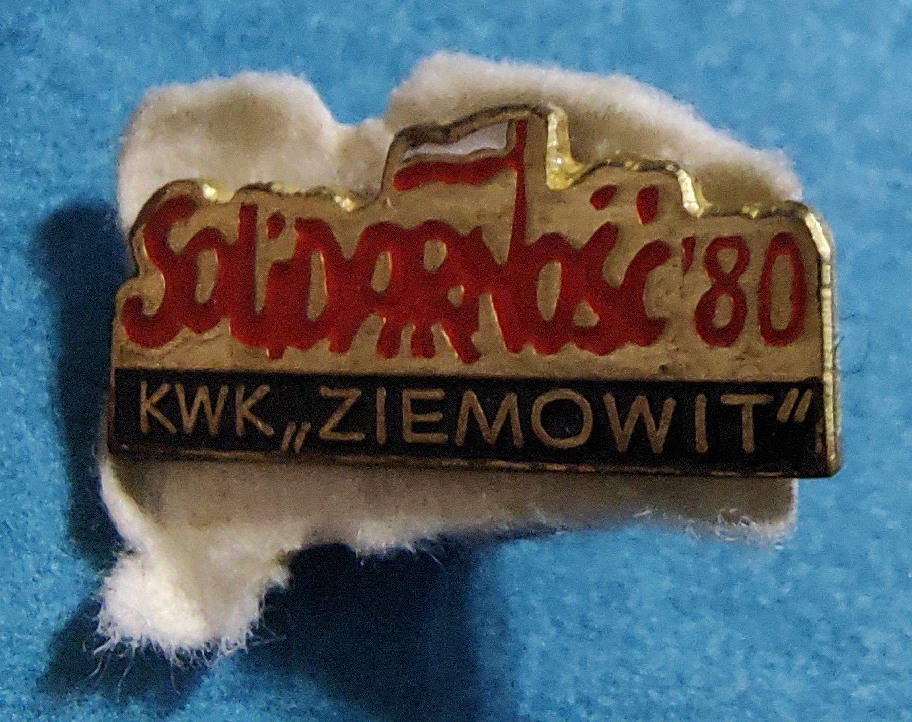 Odznaka Solidarność 80 KWK Ziemowit