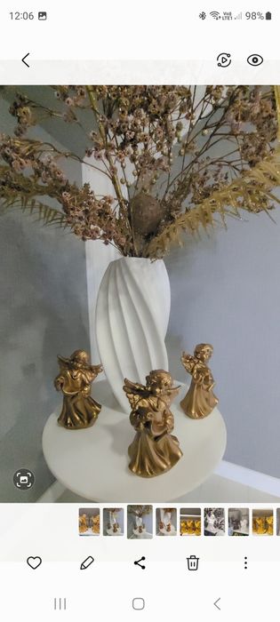 Ангел гипсовый 42 см