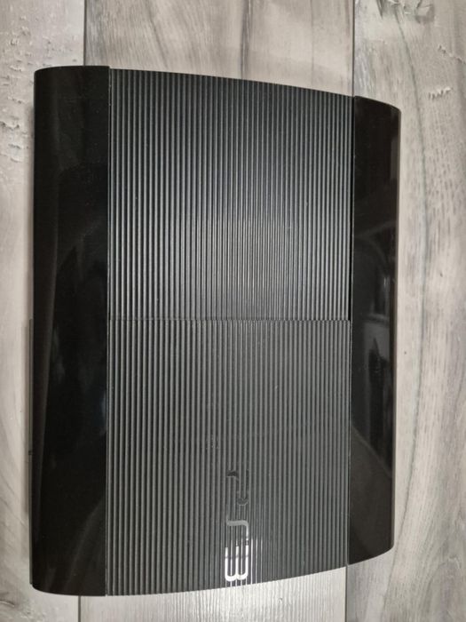 PS3 Super Slim zestaw  4 pady, Move, PS Eye, Minecraft, Uncharted