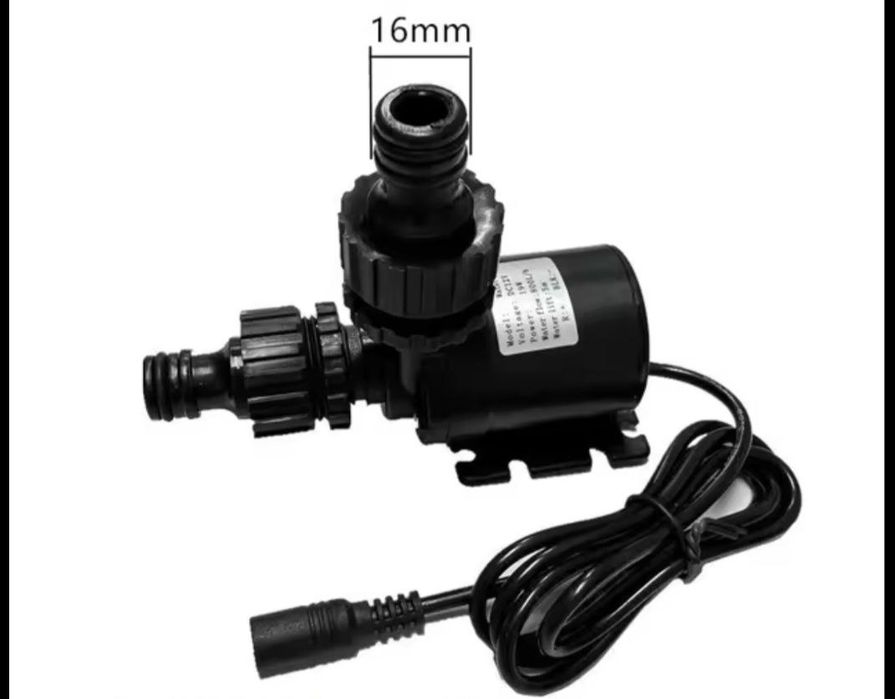 Насос 12в на 800л.г. підйом води на 5м