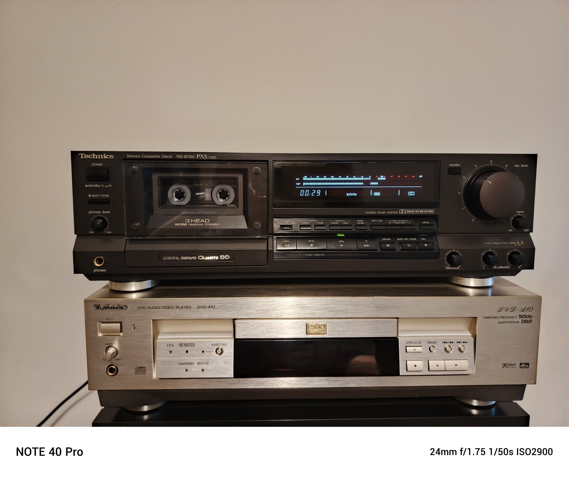 Technics magnetofon.