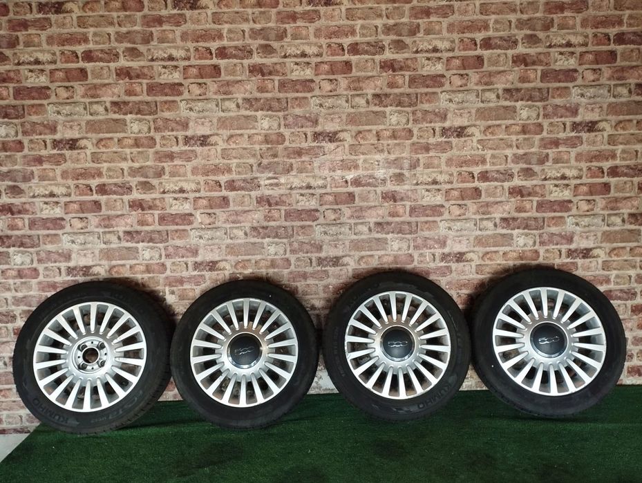 FELGI 185/55R15 ET35 58MM 4X98 6JX15H2 HANKOOK KUMHO 2023 ROK FIAT 500