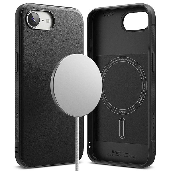 Etui Ringke Onyx Magnetic Magsafe na iPhone 16e - czarne