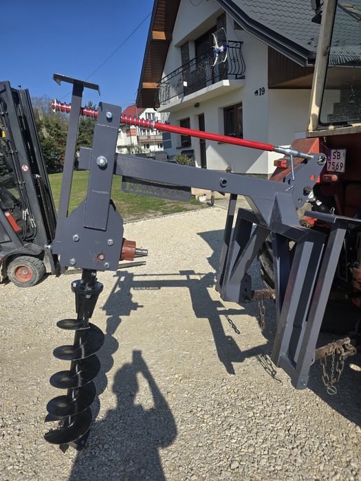 Nowa solidna Wiertnica Świder ziemny słupów ogrodzeń palisad tarasów