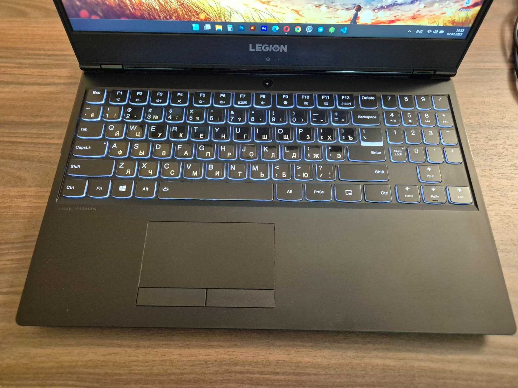 Laptop LEGION Core i5 / GTX 1050 Ti / 16 RAM / Windows 11 / SSD256+1TB