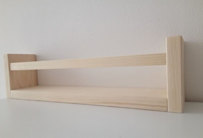 Półki na książki 60 cm. Cena za komplet 3 sztuki