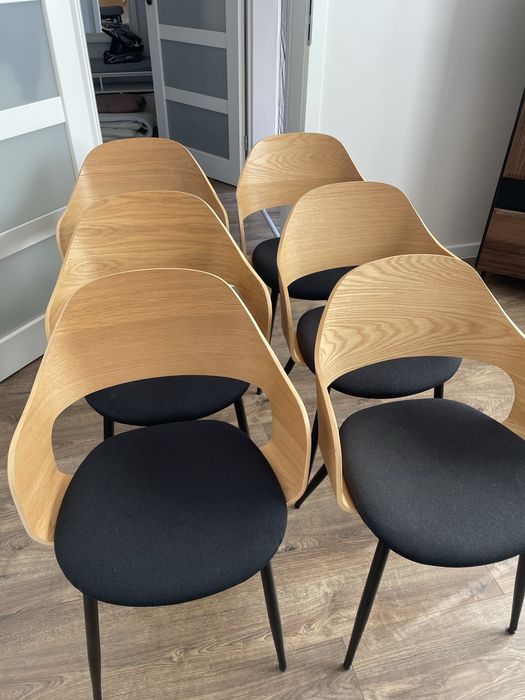 sprzedam nowe krzesła od marki Jysk