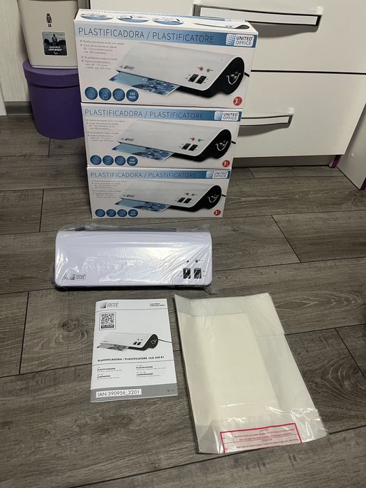 Ламінатор United Office ULG 350 B1 350W A4/5 для гарячого та холодного