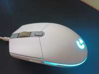 Rato gaming LOGITECH G G203 Lightsync RGB (branco)