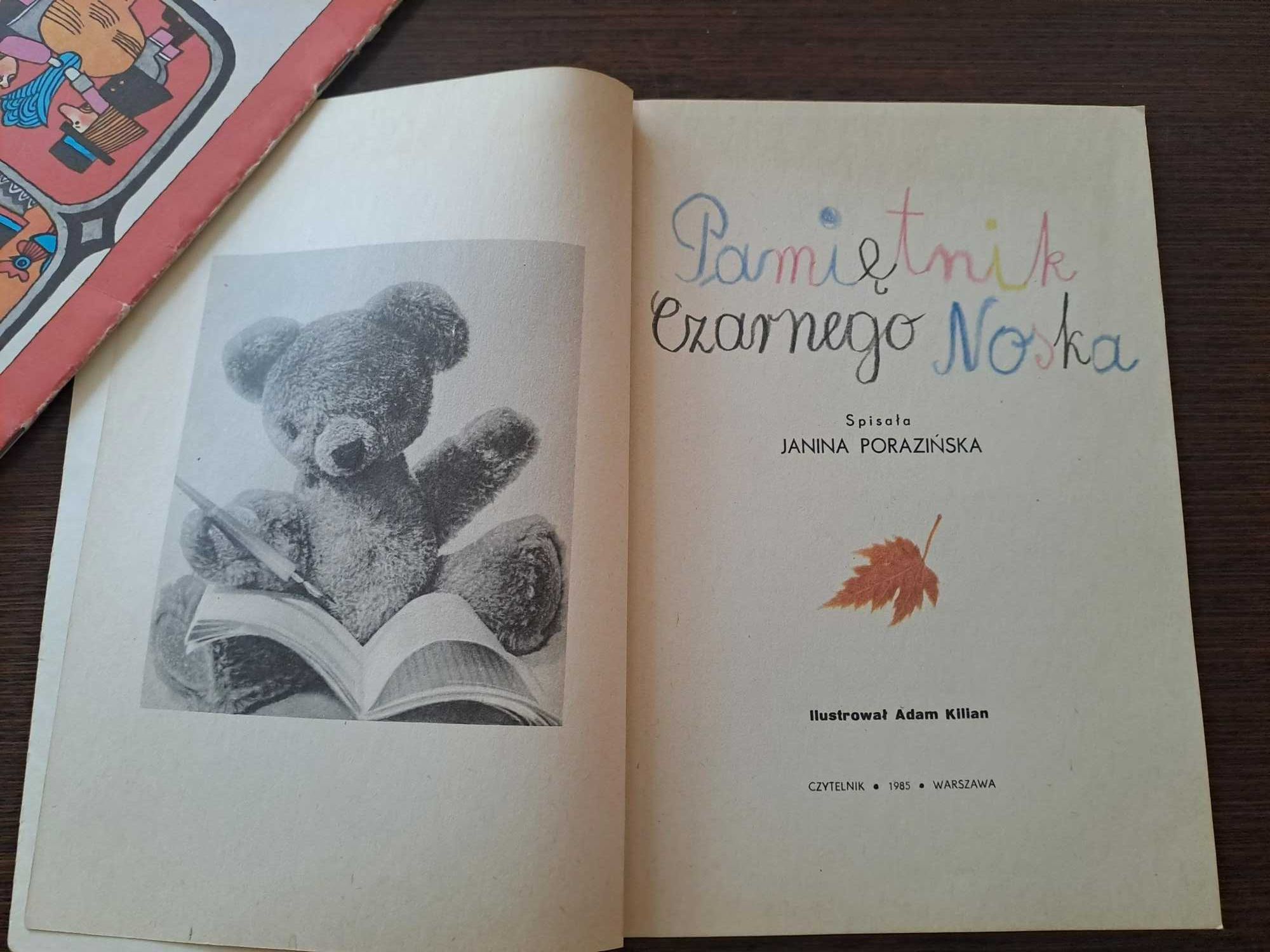 Pamiętnik Czarnego Noska L. Porazińska 1964