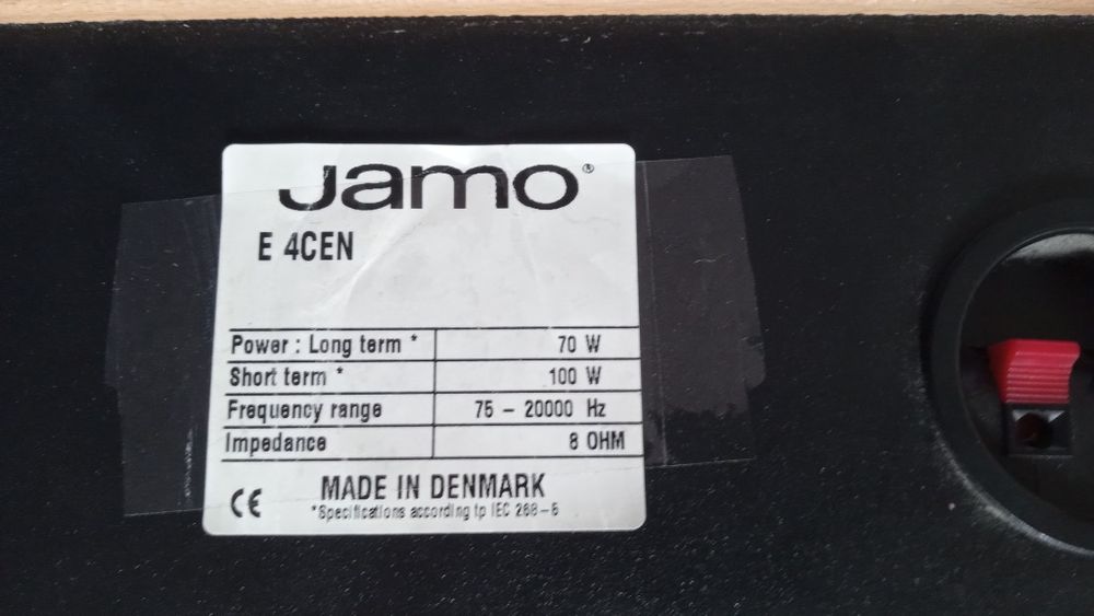 Głośnik JAMO E4CEN sprawny, jak nowy
