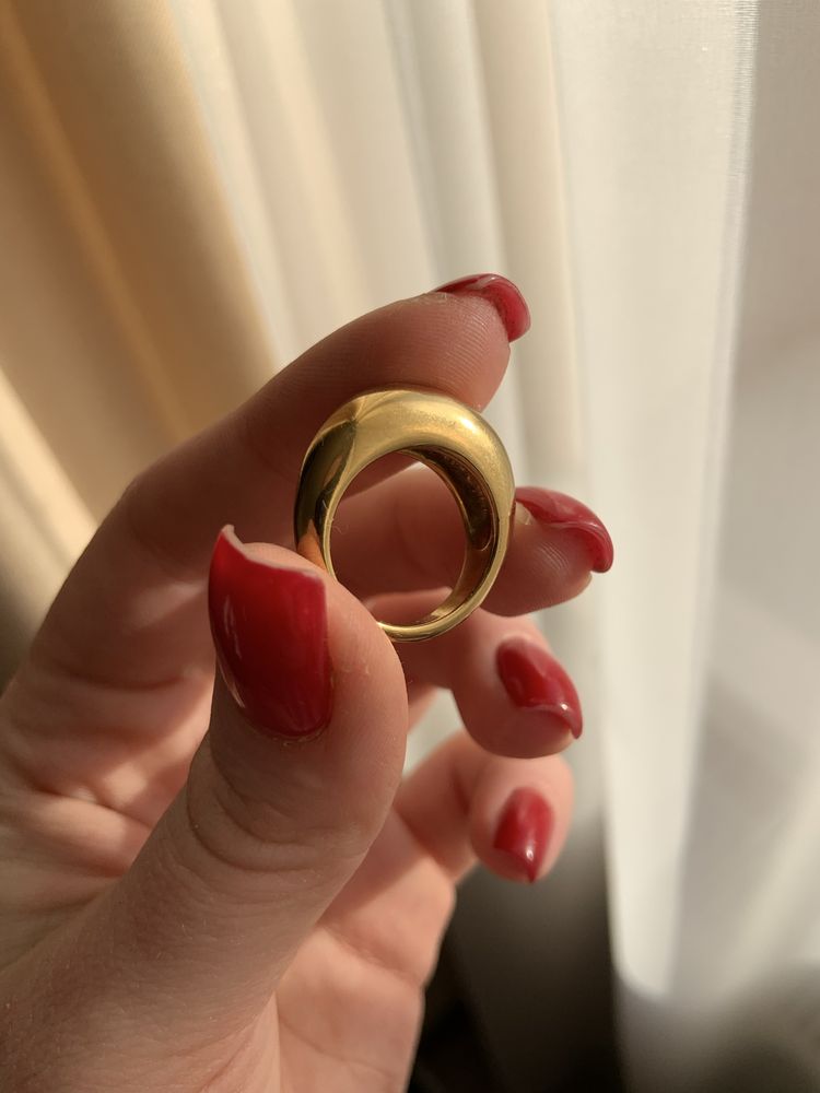 Каблучка 16 см золоте кольцо