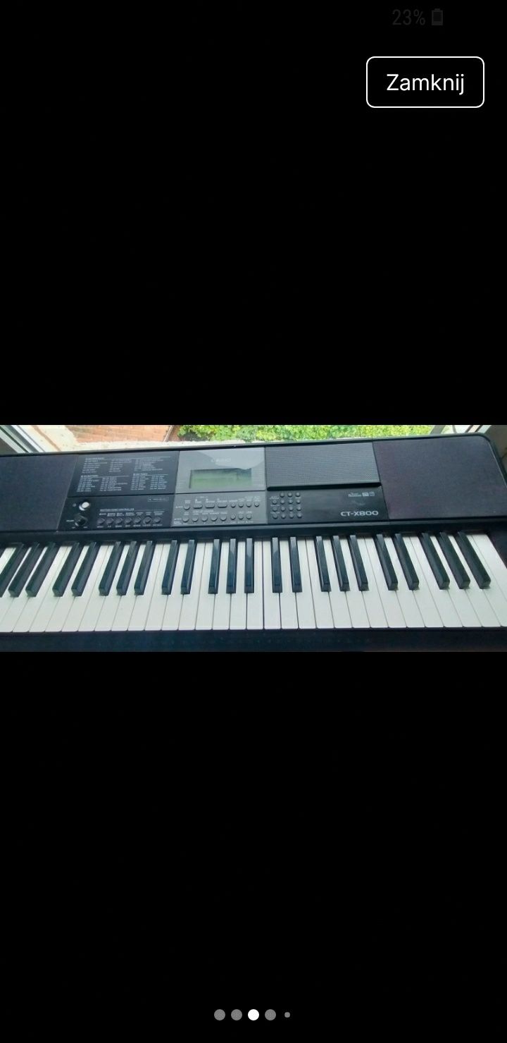 Keyboard Casio ct-x 800