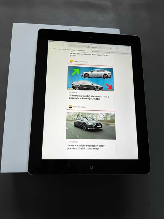 iPad 4 32GB wifi czarny bateria 100%
