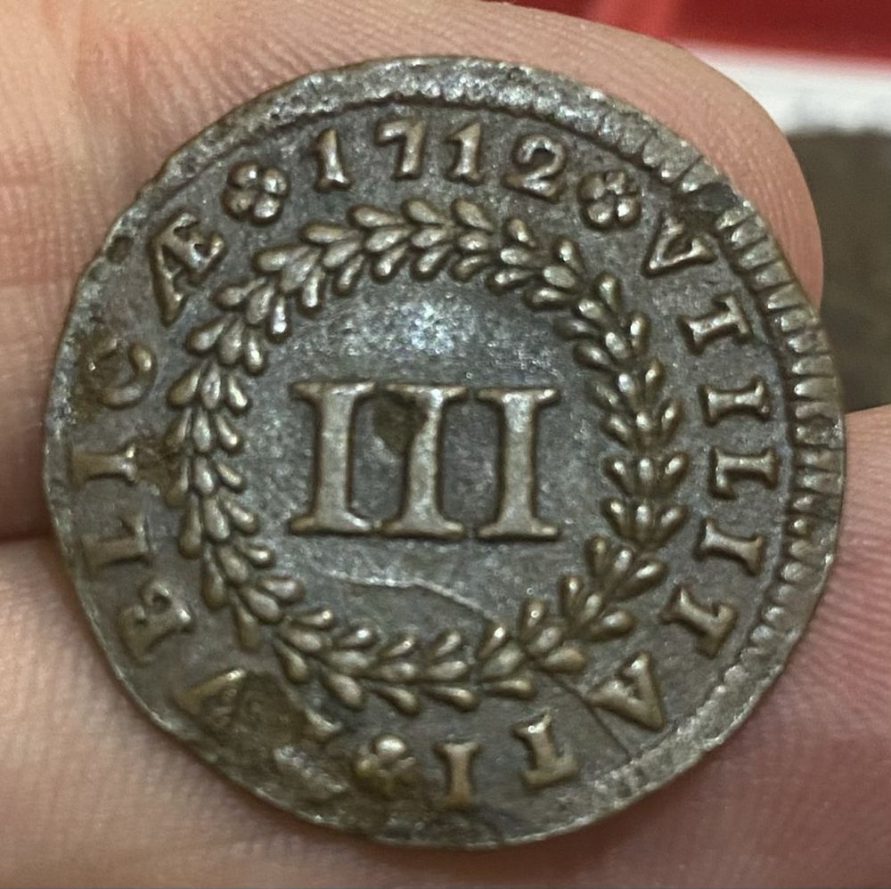 Moeda III Reis D JOAO V 1712