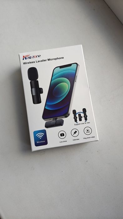 Беспроводной микрофон type c wireless lavalier microphone