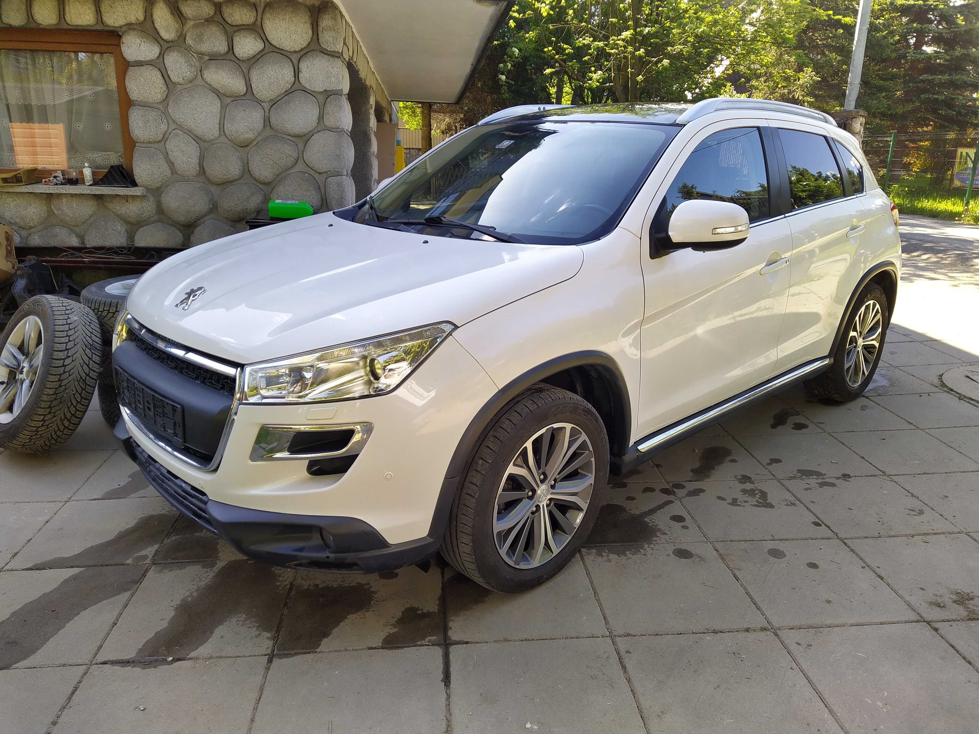 Peugeot 4008 , ASX , 4X4 FullOpcja Śliczny, 1 wł , Bezwypadkowy