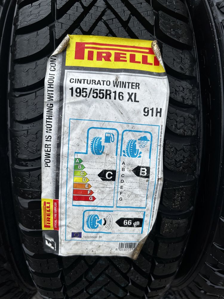 Opony 195/55R16 Pirelli Cinturato Winter nowe 19 rok