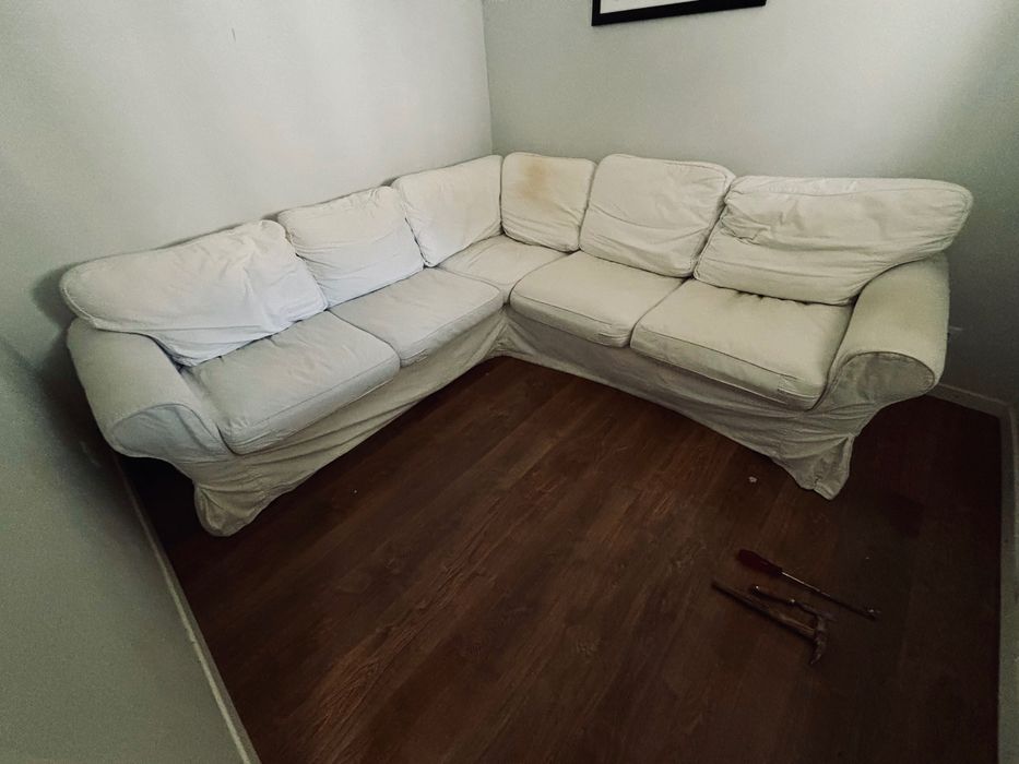 Sofá de canto usado