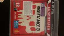 gra ps3  resistance 3 stan bardzodobry