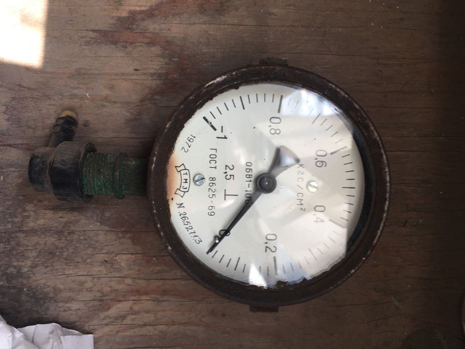 Монометры, вакуумметры