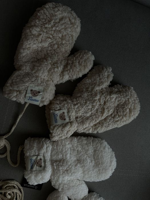 Рукавички плюшевые