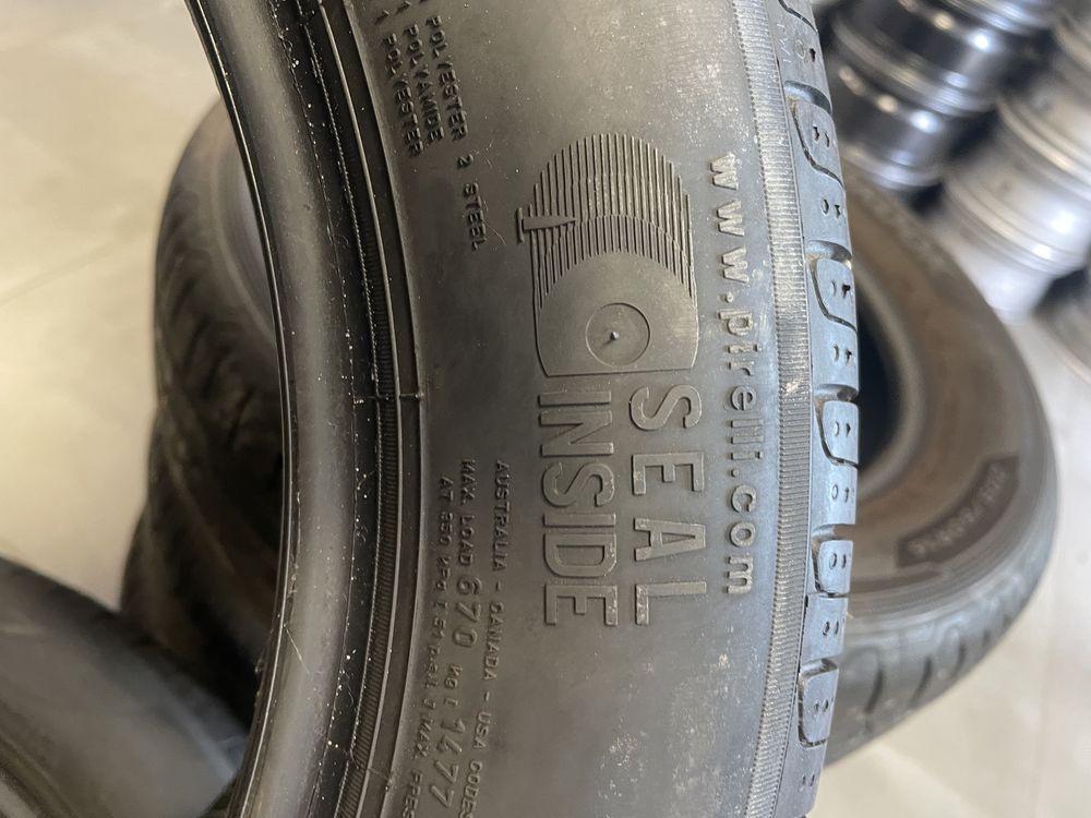 Opona opony 215/55r17 pirelli cinturato p7 jak nowe