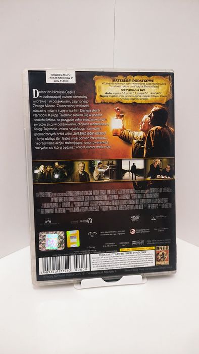 Skarb Narodów 2 Księga Tajemnic DVD Disney
