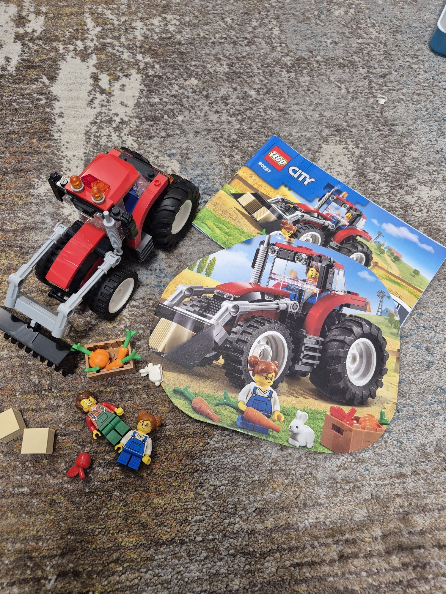 Конструктор Lego city  60287 Фермер 5+