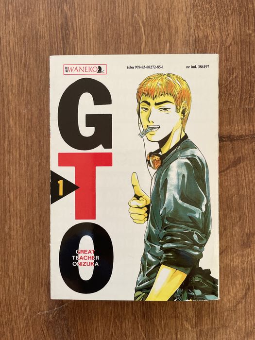 GTO great teacher onizuka manga 1