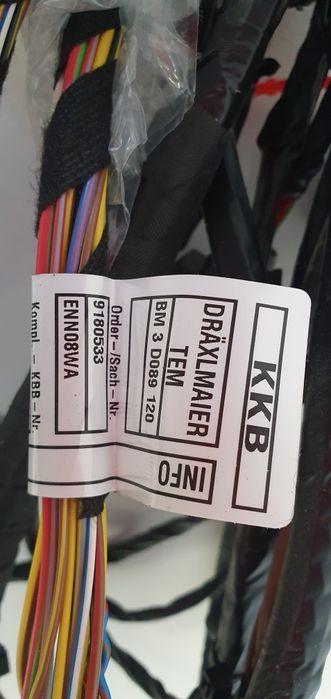 Zestaw naprawczy przewód instalacja BMW E90 e91 e92 e93 OE Nowy