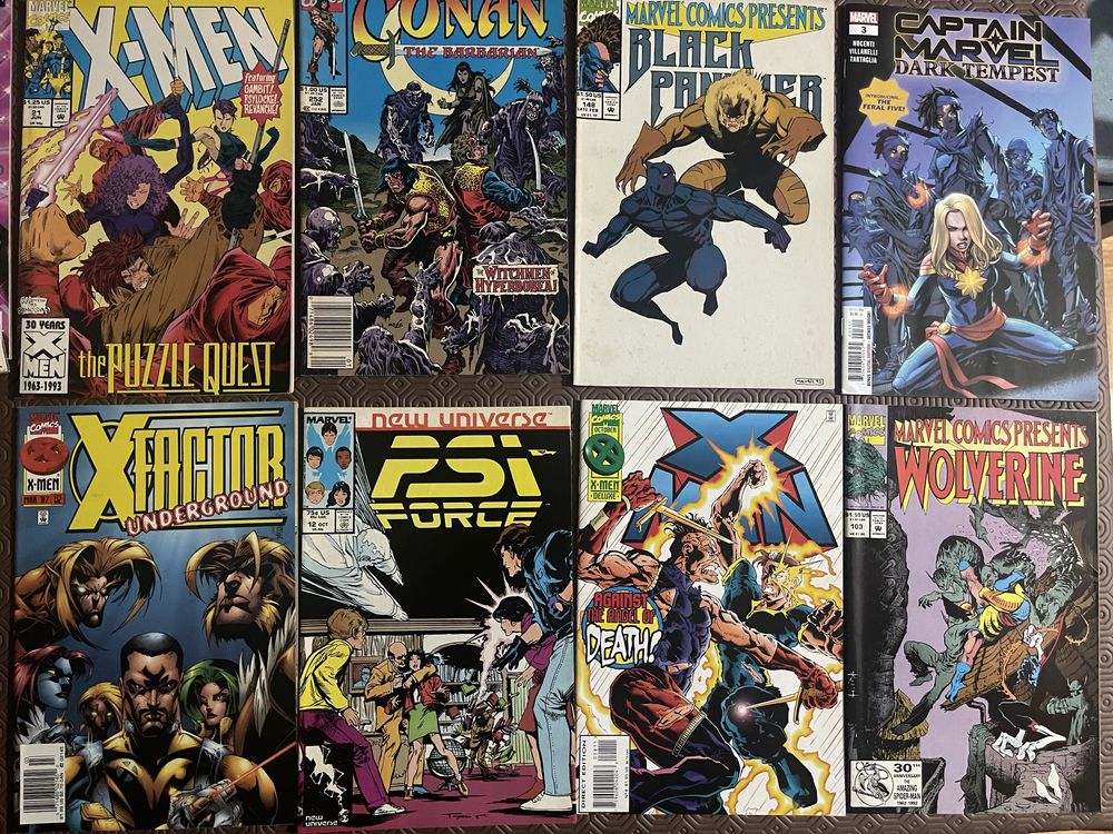 Lote BD Marvel comics