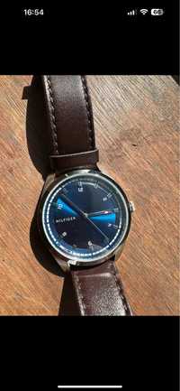 Relógio Tommy Hilfiger Azul com Bracelete Couro