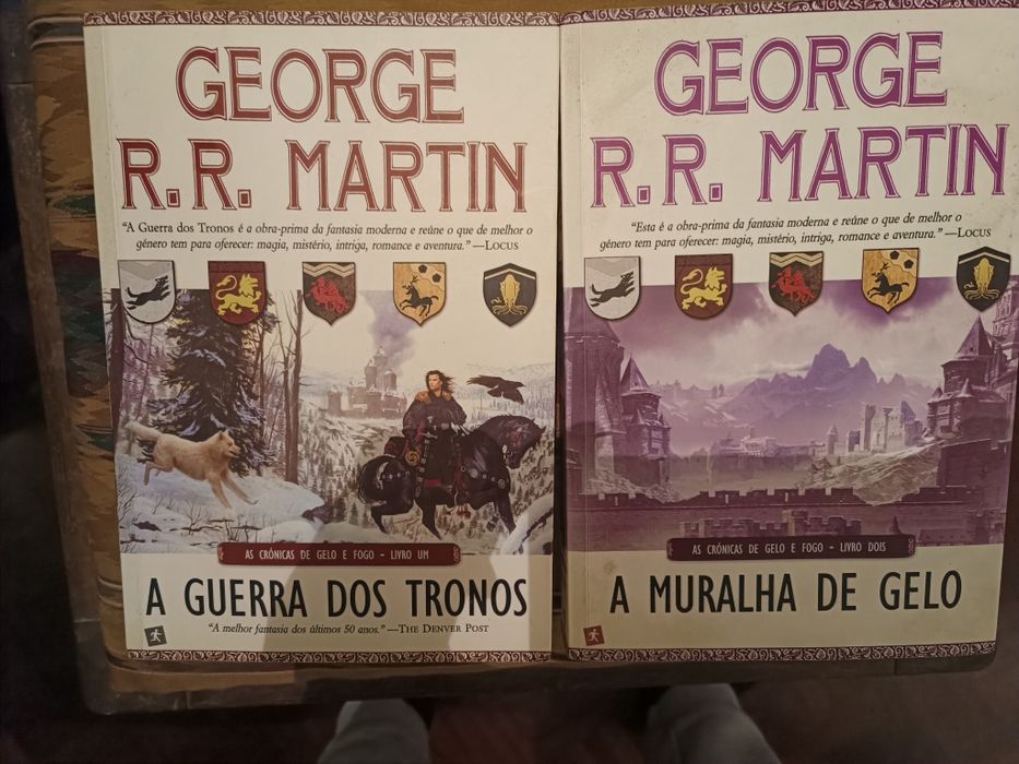 Guerra dos tronos livros l e ll