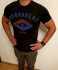 T-shirt DSQUARED2 czarny S