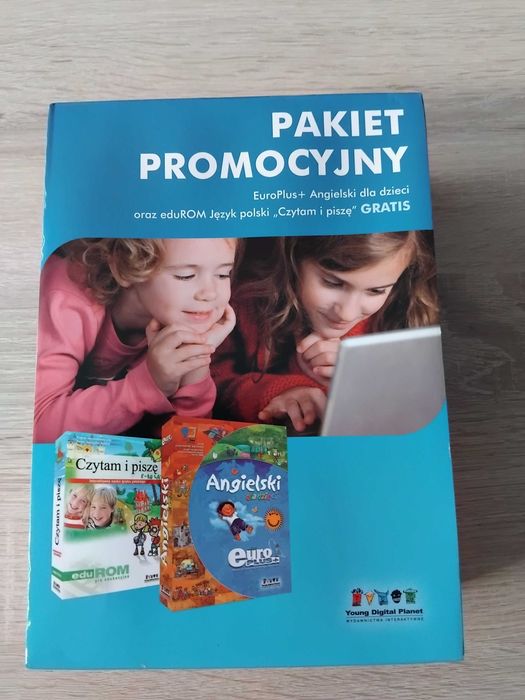 Płyty pakiet Angielski dla dzieci i język polski,,Czytam i piszę,,