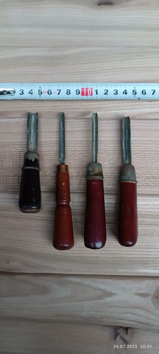 Стамески для резьбы по дереву