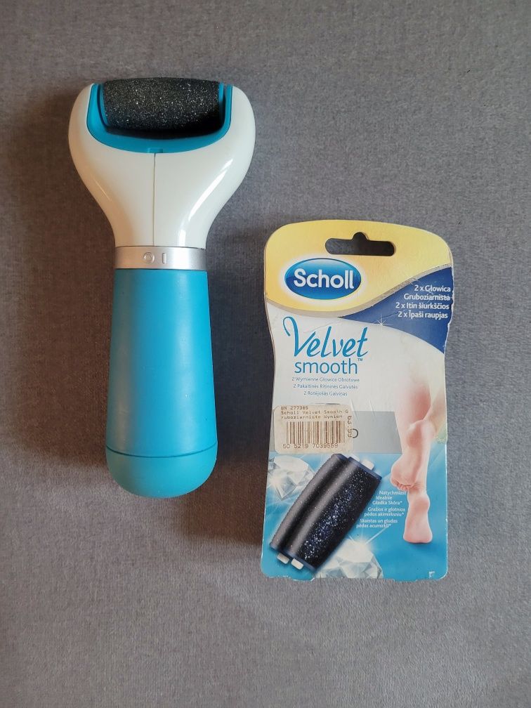 Scholl Velvet Smooth Diamond elektroniczny plus dodatkowy pilnik piln