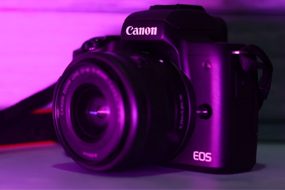 Canon M50 Mark II + Objetiva 15-45mm