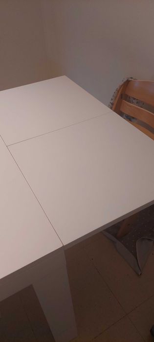 Mesa jantar - branco lacado 2m X 1m