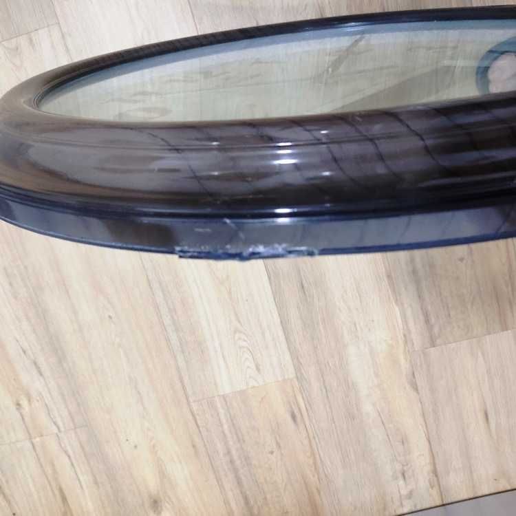 Relógio de parede em plástico com data eletrónica 60cm