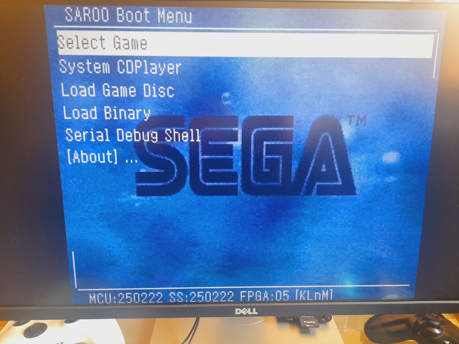 Sega Saturn - SAROO (ode) - a versão mais recente