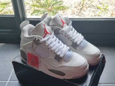 Buty meskie Mokasyny Jordan _4_Retro_White Oreo R.44