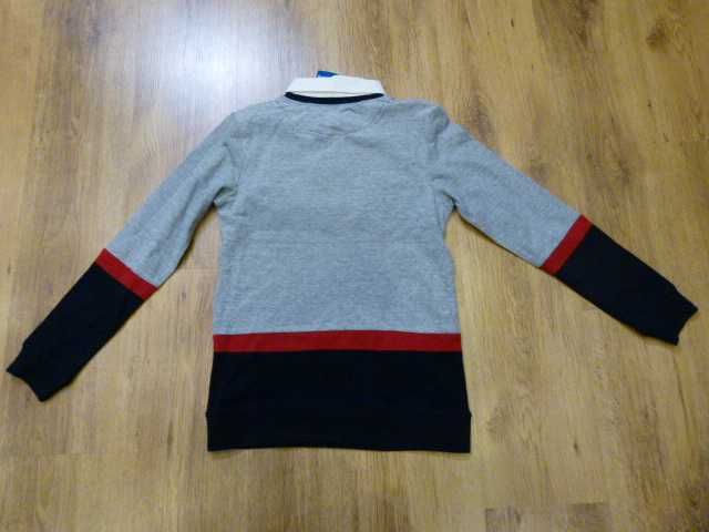 roz. 140 Nowa Pepco bluzka polo długi rękaw cienki sweter