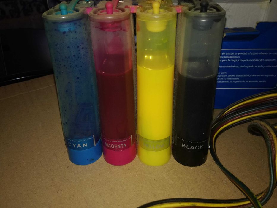 CISS for EPSON with 4 Ink Cartridges T0711-4 (Chita)64286188978945123