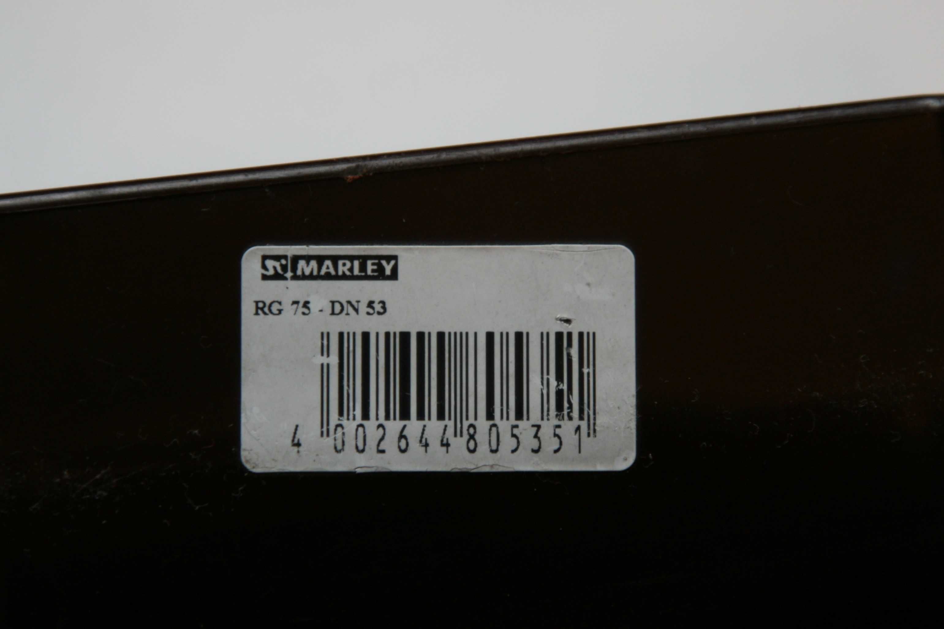 Wylot rynny Marley 75/53mm brązowy