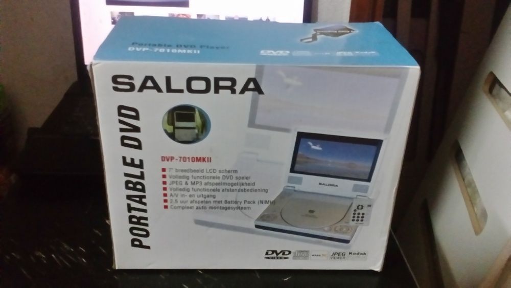 DVD portatil Salora (NOVO)