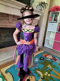 Карнавальное платье хеллоуин Halloween ведьмочка ведьма 128 122 116