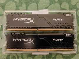 Pamięć HyperX Fury, DDR4, 8 GB ( 2x4GB), 2400MHz, CL15