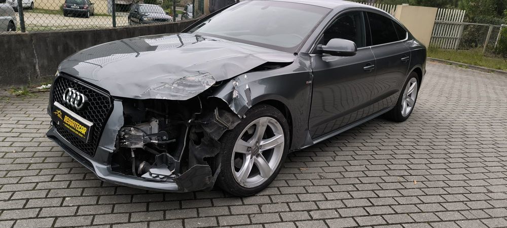 Audi A5 S-line salvado